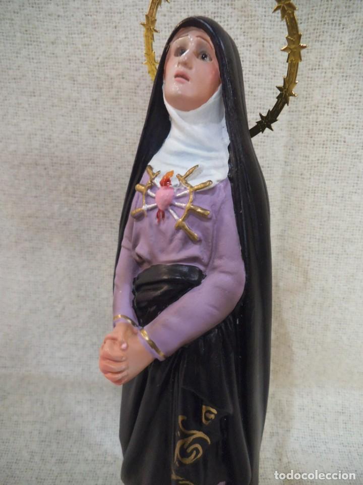 Arte: VIRGEN DOLOROSA ( 30 CM ) - Foto 5