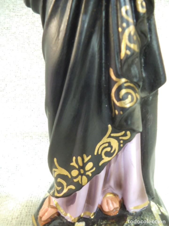 Arte: VIRGEN DOLOROSA ( 30 CM ) - Foto 8
