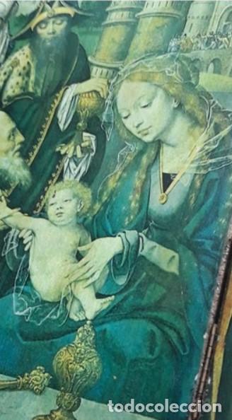 Arte: ANTIGUO RETABLO.TRIPTICO..ICONO - Foto 5