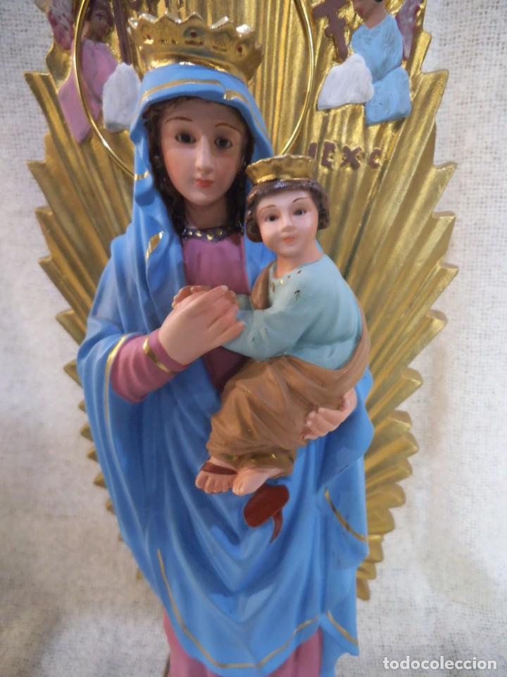 Arte: VIRGEN DEL PERPETUO SOCORRO ( 30 CM ) - Foto 1