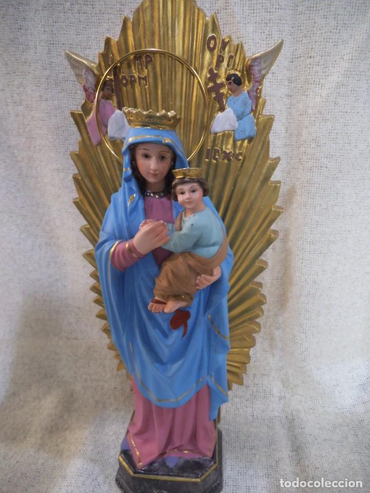 Arte: VIRGEN DEL PERPETUO SOCORRO ( 30 CM ) - Foto 2