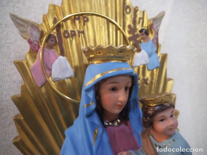 Arte: VIRGEN DEL PERPETUO SOCORRO ( 30 CM ) - Foto 4