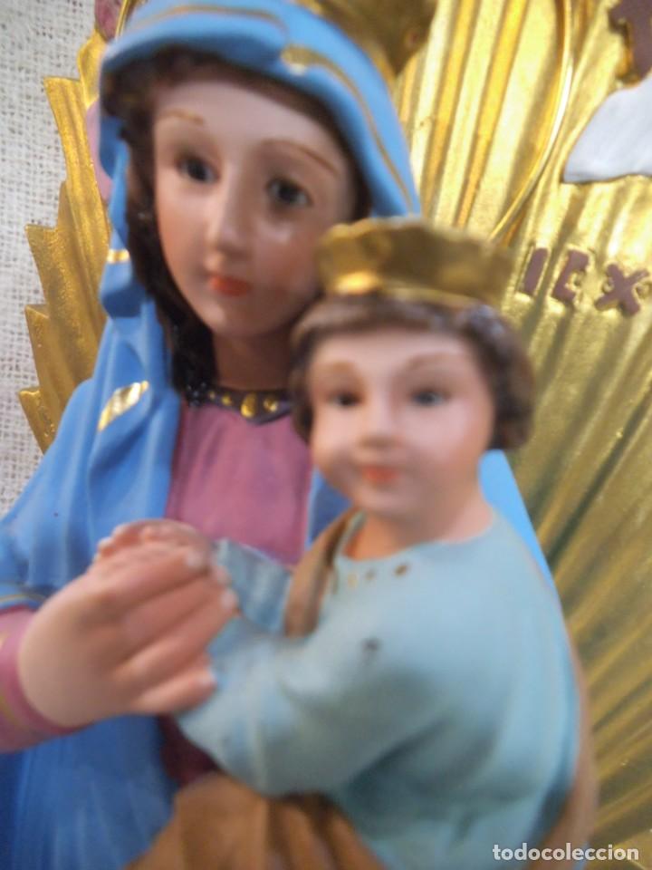 Arte: VIRGEN DEL PERPETUO SOCORRO ( 30 CM ) - Foto 5