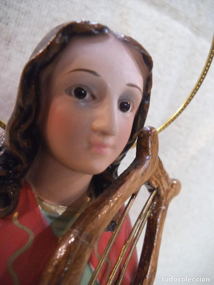 Arte: SANTA CECILIA ( 30 CM ) - Foto 4