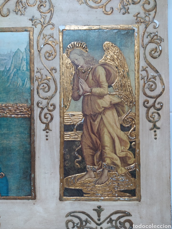 Arte: ANTIGUO CUADRO RELIGIOSO - Foto 2