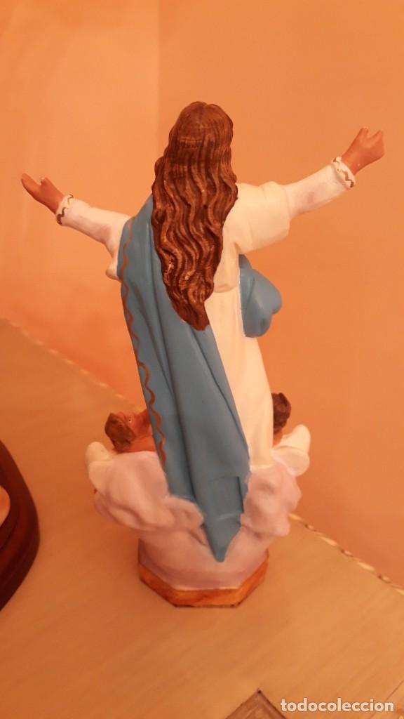 Arte: Virgen de la Asuncion (22cm) - Foto 4