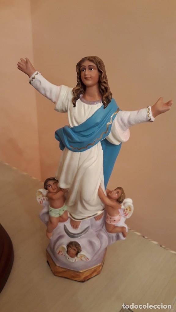 Arte: Virgen de la Asuncion (22cm) - Foto 6