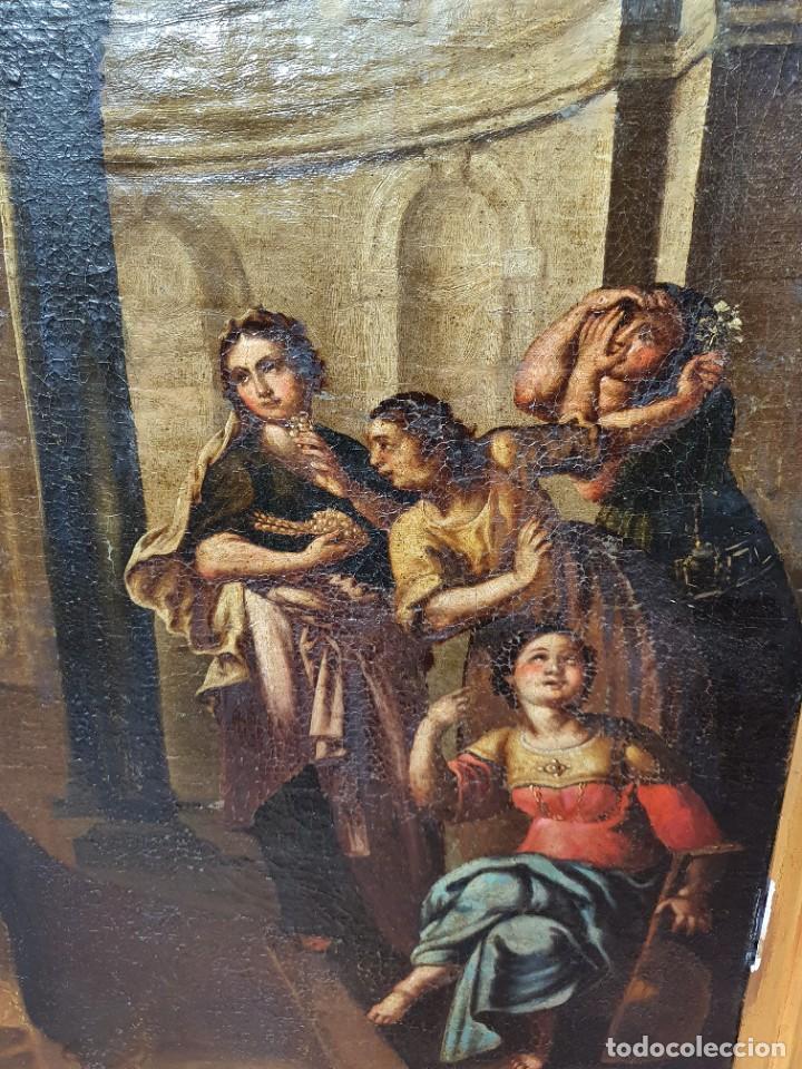 Arte: -OLEO RELIGIOSO SOBRE LIENZO - Foto 4