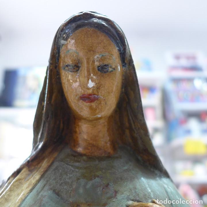 Arte: VIRGEN DEL SAGRADO CORAZON DE JESUS - Foto 2