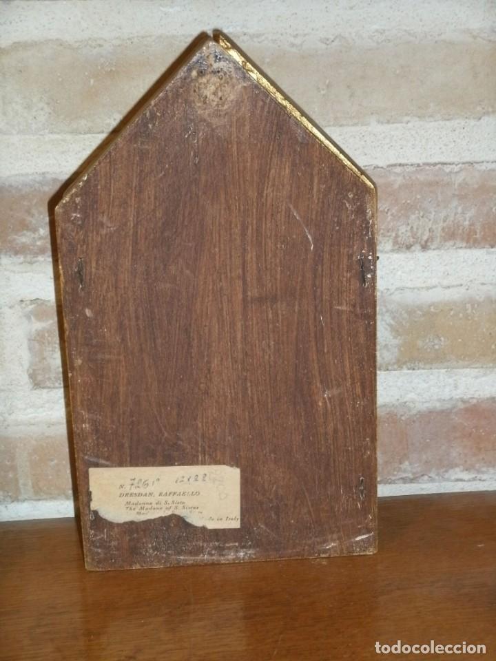 Arte: ANTIGUO TRIPTICO,CUADRO RELIGIOSO. - Foto 8