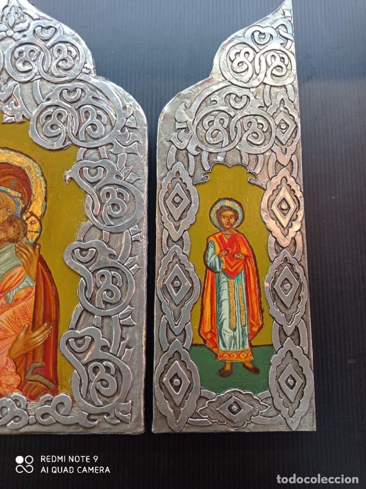 Arte: Tr&iacute;ptico icono Ruso - Foto 2