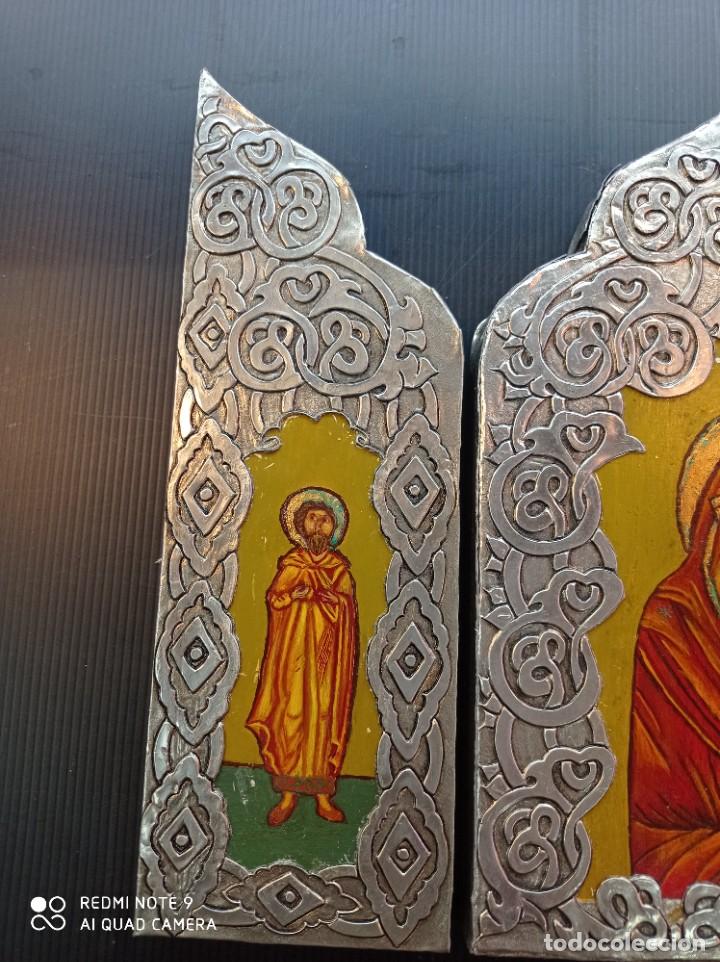 Arte: Tr&iacute;ptico icono Ruso - Foto 4