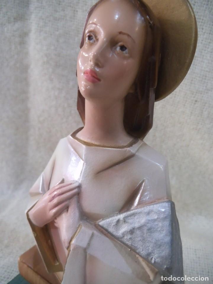 Arte: VIRGEN DE POSAR ( BUSTO ) - Foto 3