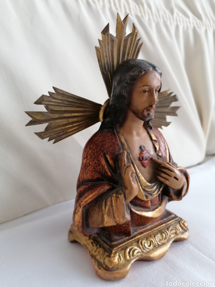 Arte: Busto Antiguo Sagrado Coraz&oacute;n - Foto 7