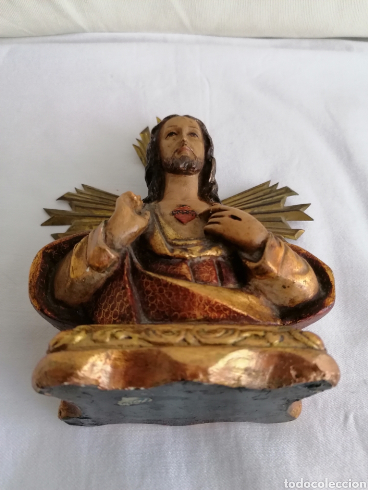 Arte: Busto Antiguo Sagrado Coraz&oacute;n - Foto 9