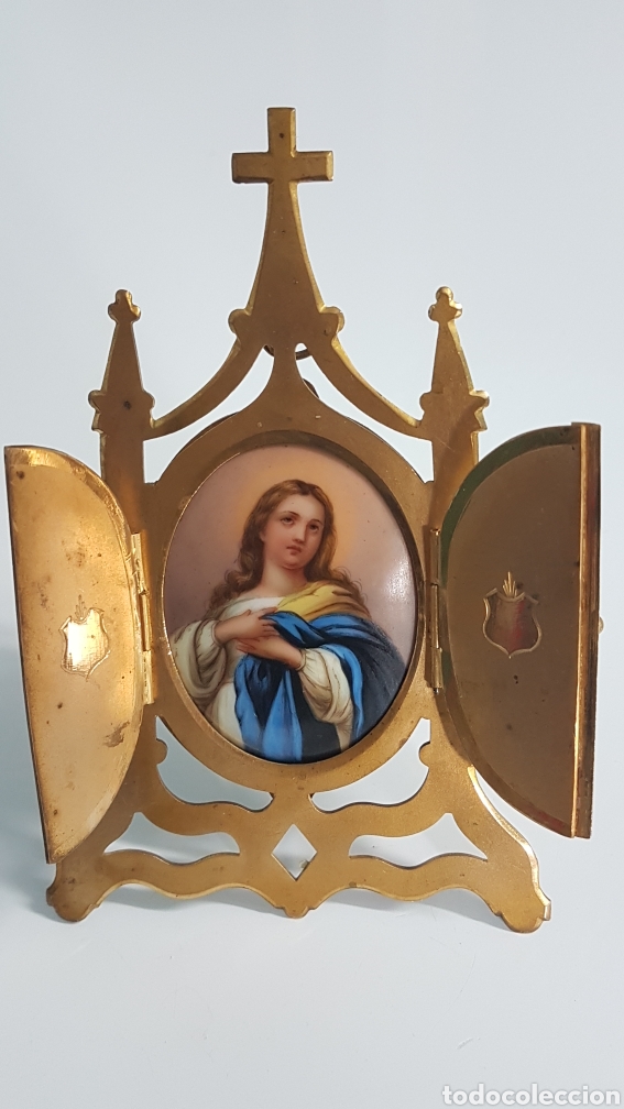 Arte: CAPILLA TORERO VIRGEN ESMALTE - Foto 1