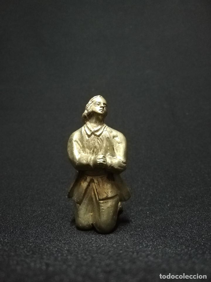 Arte: FIGURA DE BRONCE C. 1900 - Foto 5