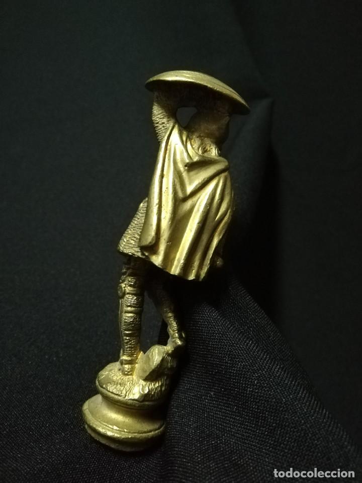 Arte: FIGURA DE BRONCE S. XIX - Foto 3