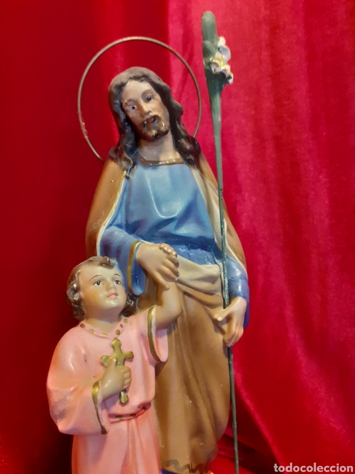 Arte: San Jos&eacute; Olot 23 cm - Foto 2