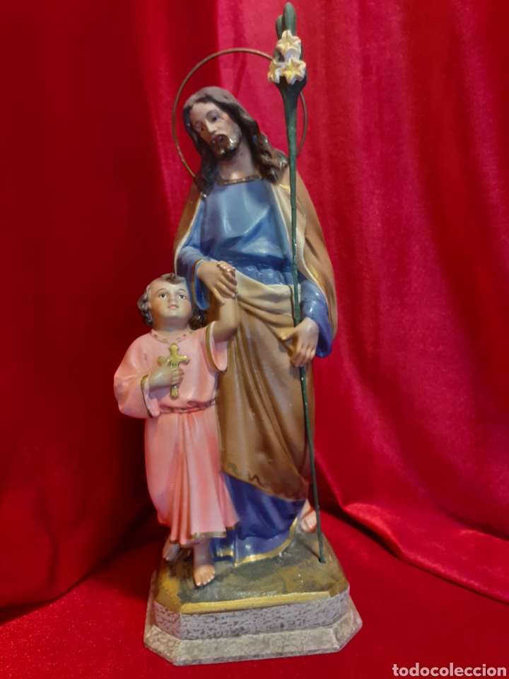 Arte: San Jos&eacute; Olot 23 cm - Foto 1