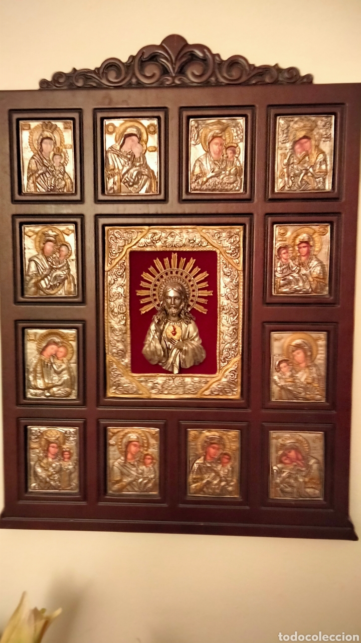 Arte: PRECIOSO TRITICO RELIEVES - Foto 1