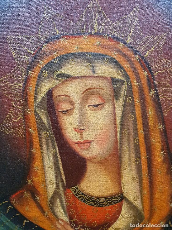 Arte: -CUADRO RELIGIOSO EN LIENZO - Foto 5