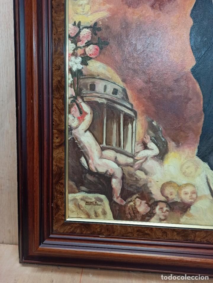 Arte: Inmaculada Concepci&oacute;n. &Oacute;leo sobre lienzo. PF - Foto 6