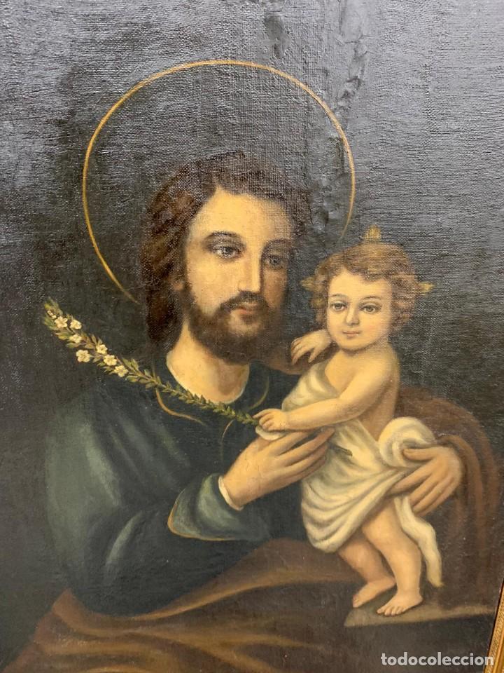 Arte: Antiguo &oacute;leo San Jos&eacute; - Foto 2