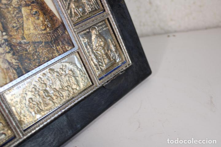Arte: CUADRO RETABLO VIRGEN DE LOS DESAMPARADOS - Foto 3