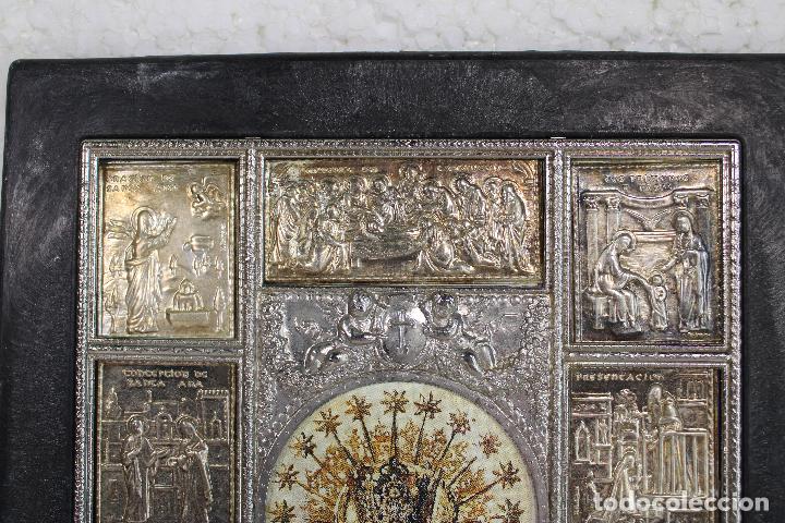 Arte: CUADRO RETABLO VIRGEN DE LOS DESAMPARADOS - Foto 4