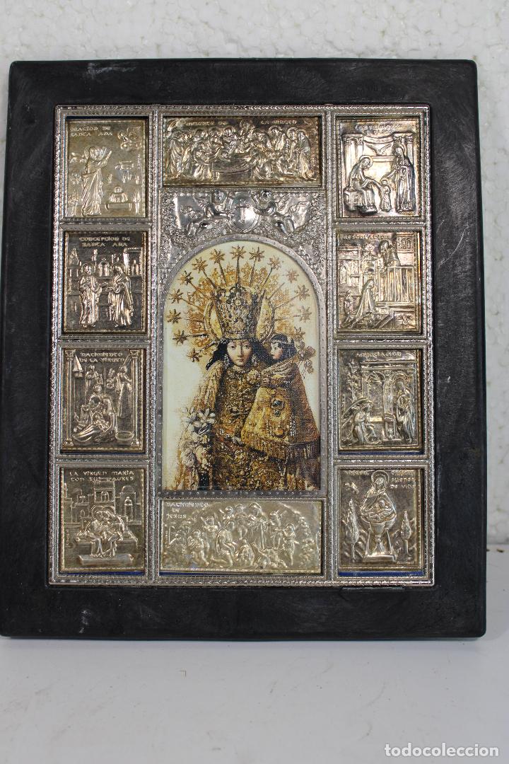Arte: CUADRO RETABLO VIRGEN DE LOS DESAMPARADOS - Foto 1