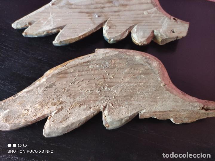 Arte: Antiguas alas en madera policromada - Foto 10