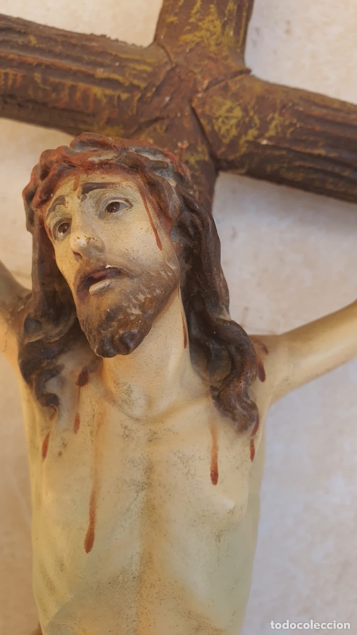 Arte: Bonito crucificado de Olot, para restaurar - Foto 4