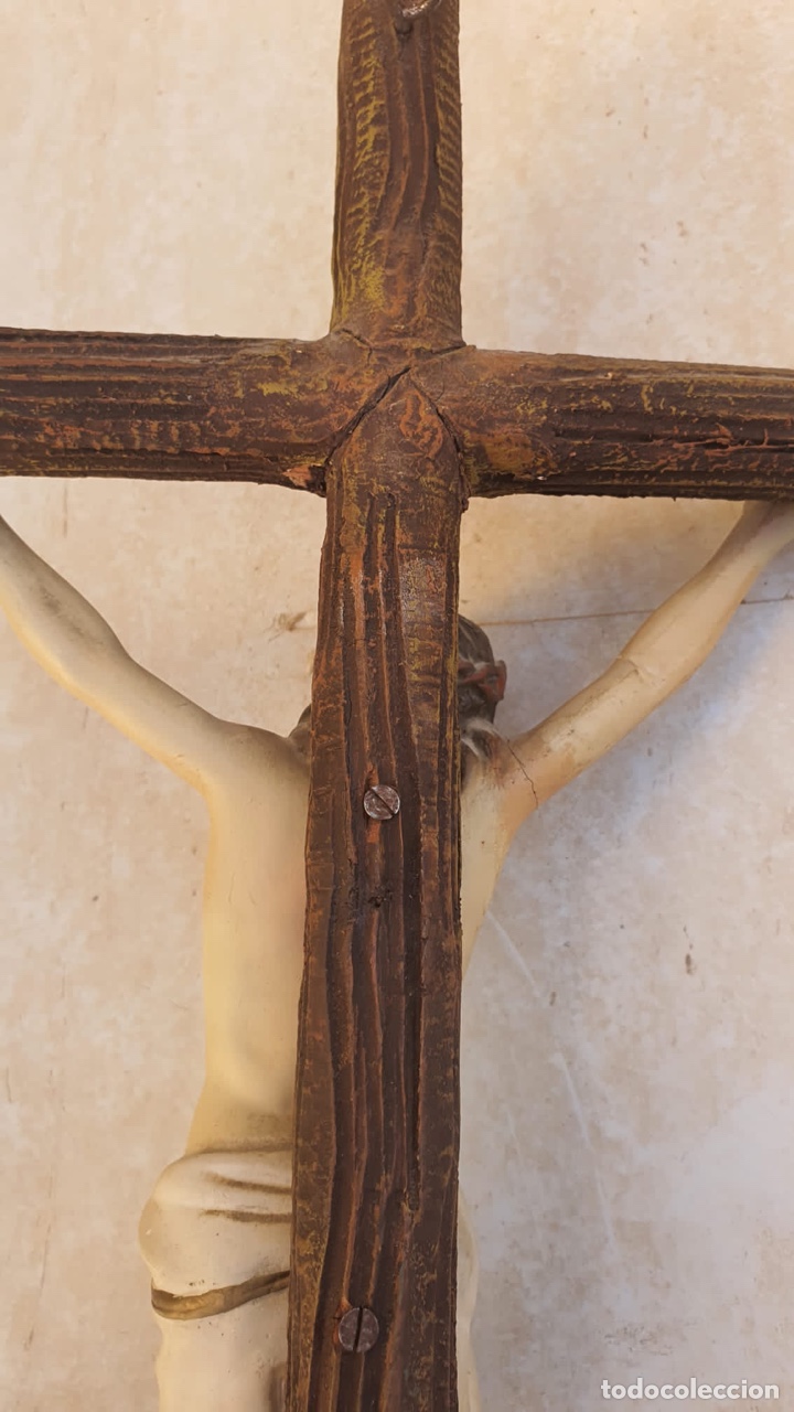 Arte: Bonito crucificado de Olot, para restaurar - Foto 9