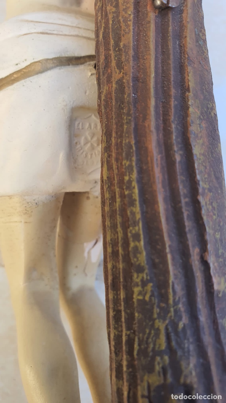Arte: Bonito crucificado de Olot, para restaurar - Foto 14
