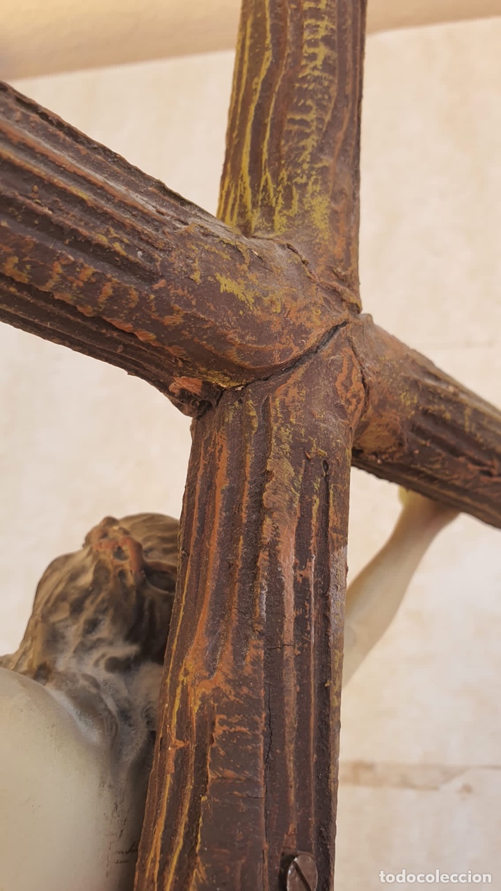 Arte: Bonito crucificado de Olot, para restaurar - Foto 16