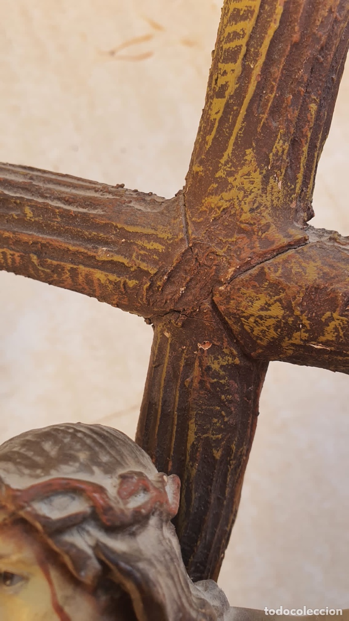 Arte: Bonito crucificado de Olot, para restaurar - Foto 18