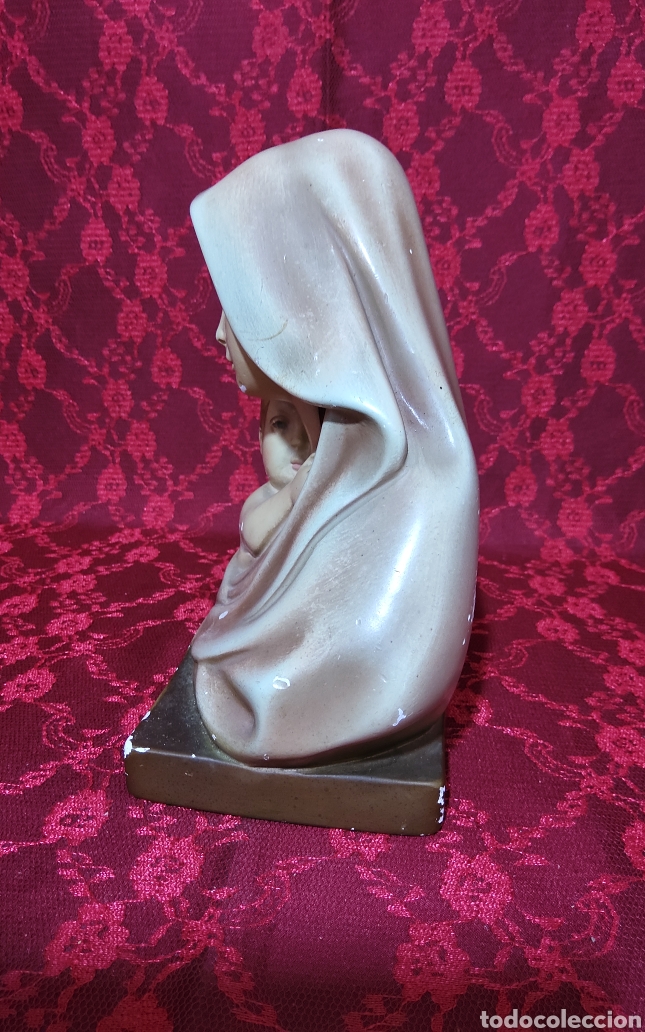 Arte: Busto antiguo de la Virgen Maria - Foto 4