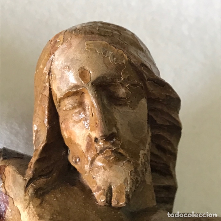 Arte: TALLA EN MADERA - CRISTO CRUCIFICADO - Foto 3