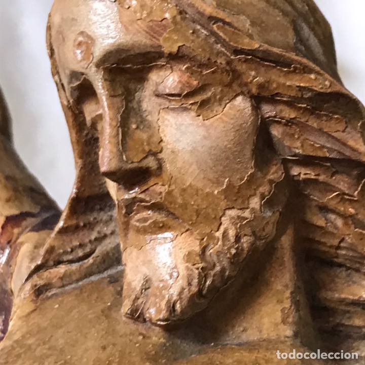 Arte: TALLA EN MADERA - CRISTO CRUCIFICADO - Foto 7