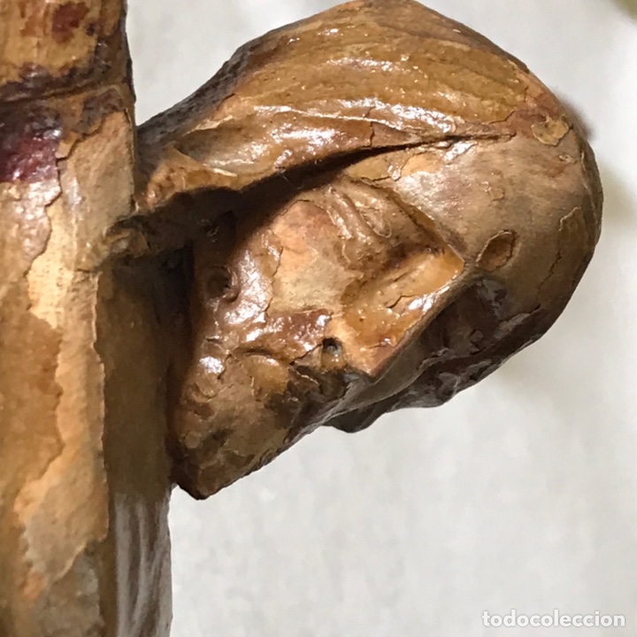 Arte: TALLA EN MADERA - CRISTO CRUCIFICADO - Foto 11