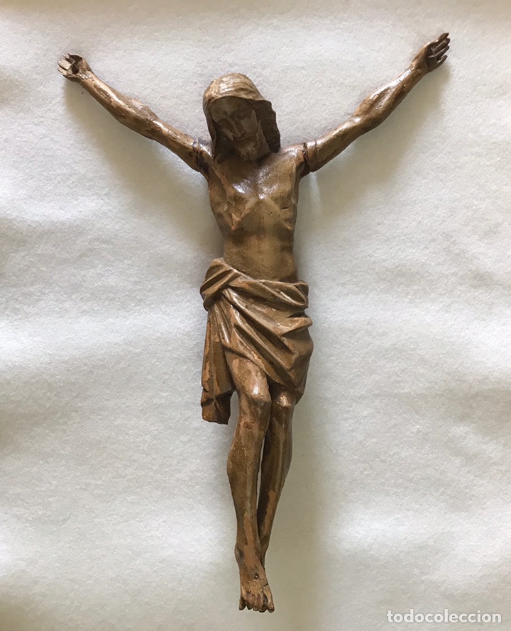 Arte: TALLA EN MADERA - CRISTO CRUCIFICADO - Foto 1