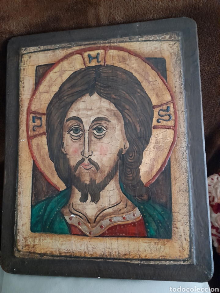 Arte: Magnifico icono pintado - Foto 1