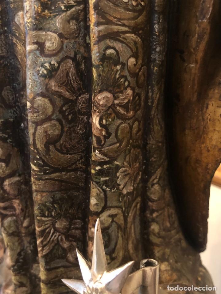Arte: TALLA INMACULADA MADERA POLICROMADA - Foto 12