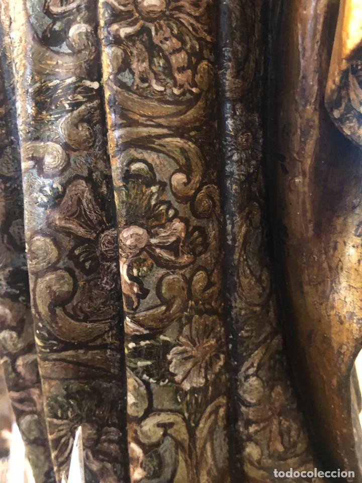 Arte: TALLA INMACULADA MADERA POLICROMADA - Foto 13
