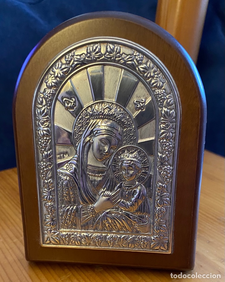 Arte: Icono en plata 1&ordf; ley y madera - Foto 3