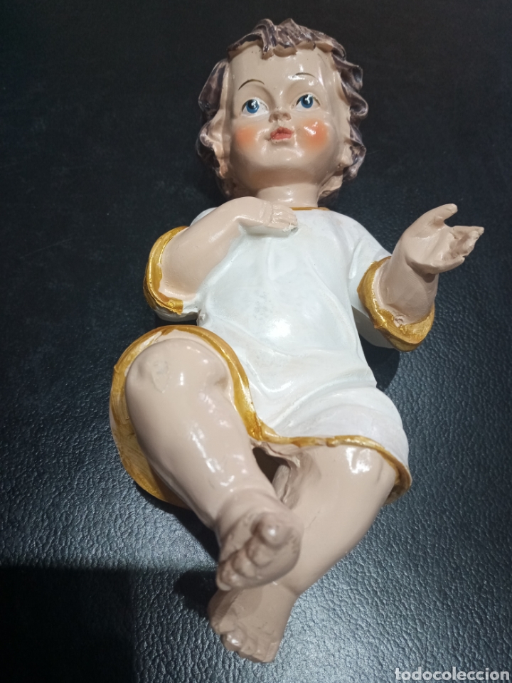 Arte: BONITO NI&Ntilde;O JESUS.FIGURA RELIGIOSA.