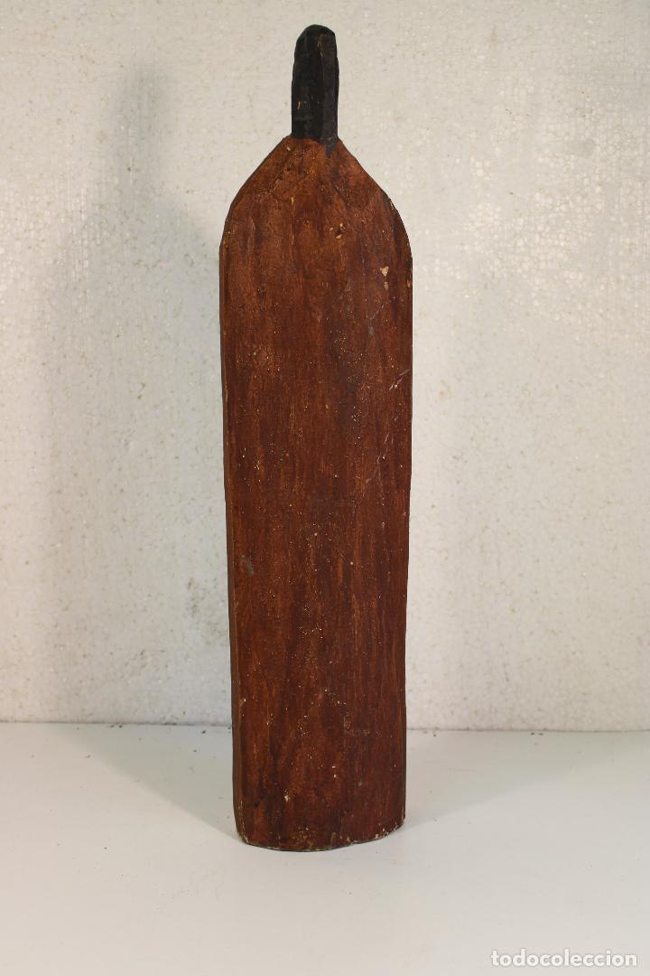 Arte: talla religiosa antigua de madera - Foto 6