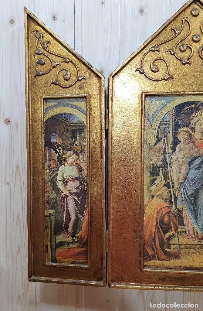 Arte: - -TRIPTICO RELIGIOSO - Foto 2