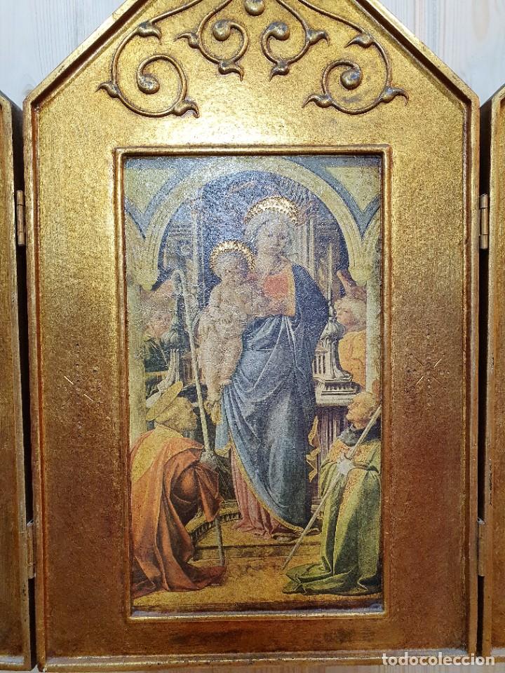 Arte: - -TRIPTICO RELIGIOSO - Foto 3